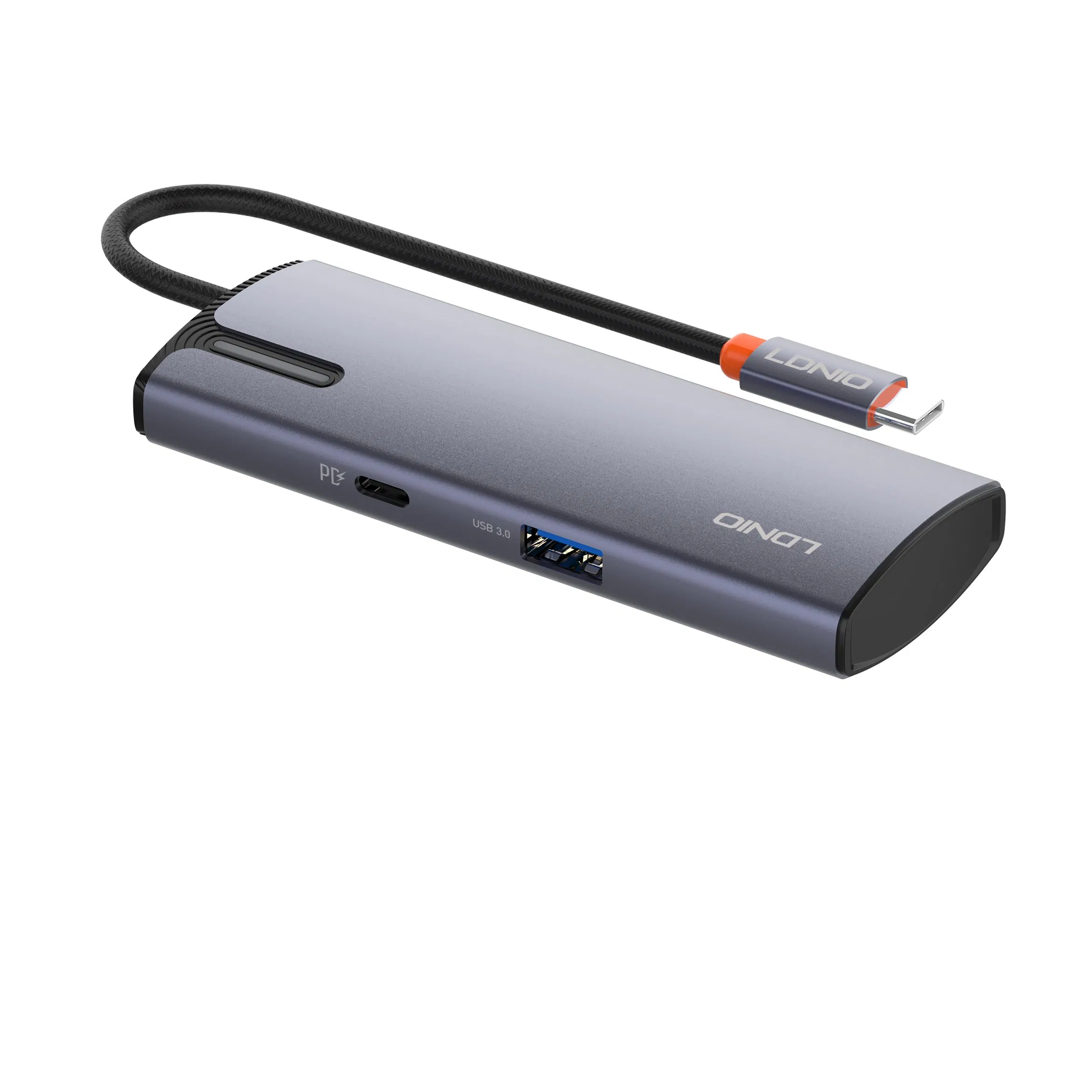 Ldnio Ds-15u Pd100W USB-C Multi-Function Docking Station Type-C to Pd*1+USB3.0*4 Hub