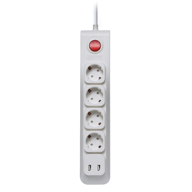 2/3/4 Outlet Germann Power Strip with USB Port
