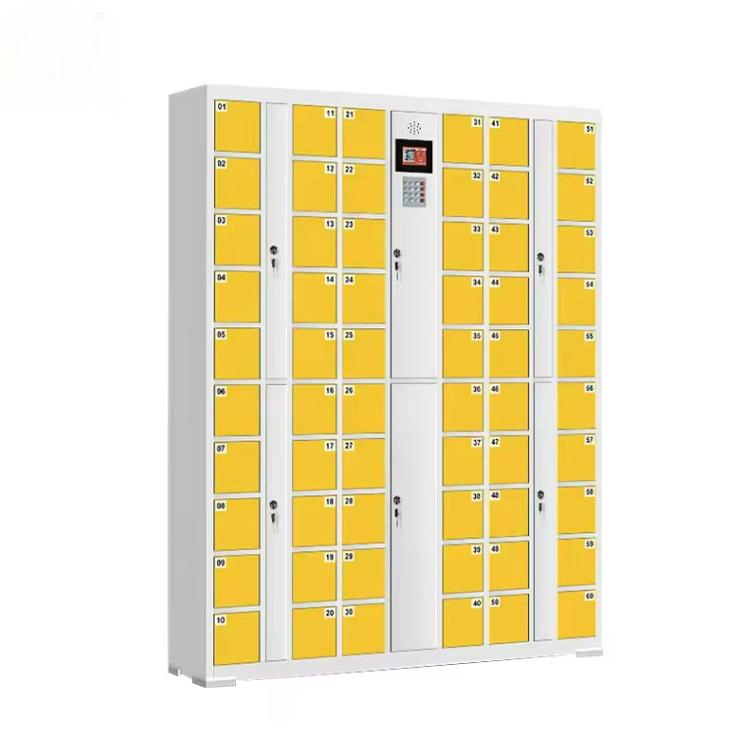 24 Hours Acrylic Cell Phone Locker Smart Mobile Phone Charging Station Lockers Outdoor Furniture Products for Cell Phone Charging