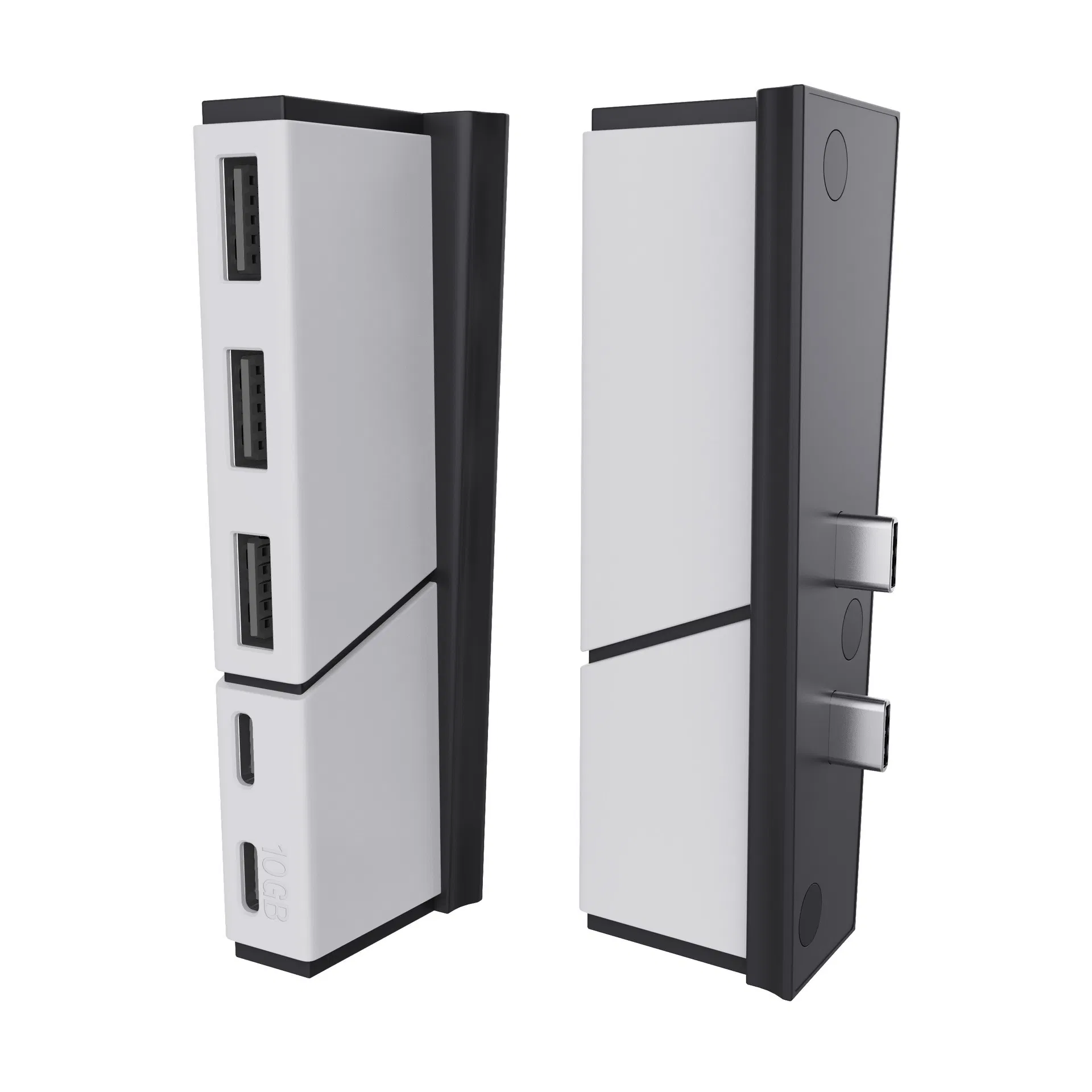 Hot Sale Multi-Function Multiport USB2.0 Type C 5 Port USB Hub for PS5 PRO &amp; Slim Game Console