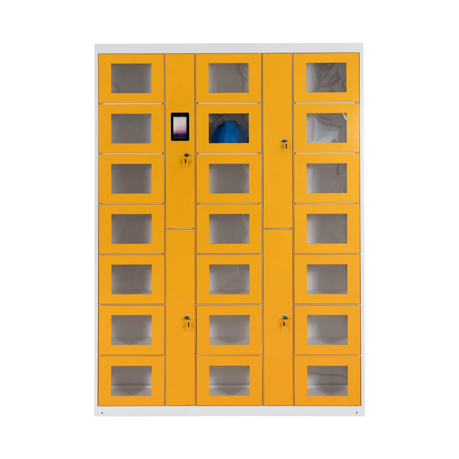 Ubox2214 - Intelligent Electronic Smart Mobile Phone Charger Locker Cellphone Charging Station Asset Storage Cabinets Locker