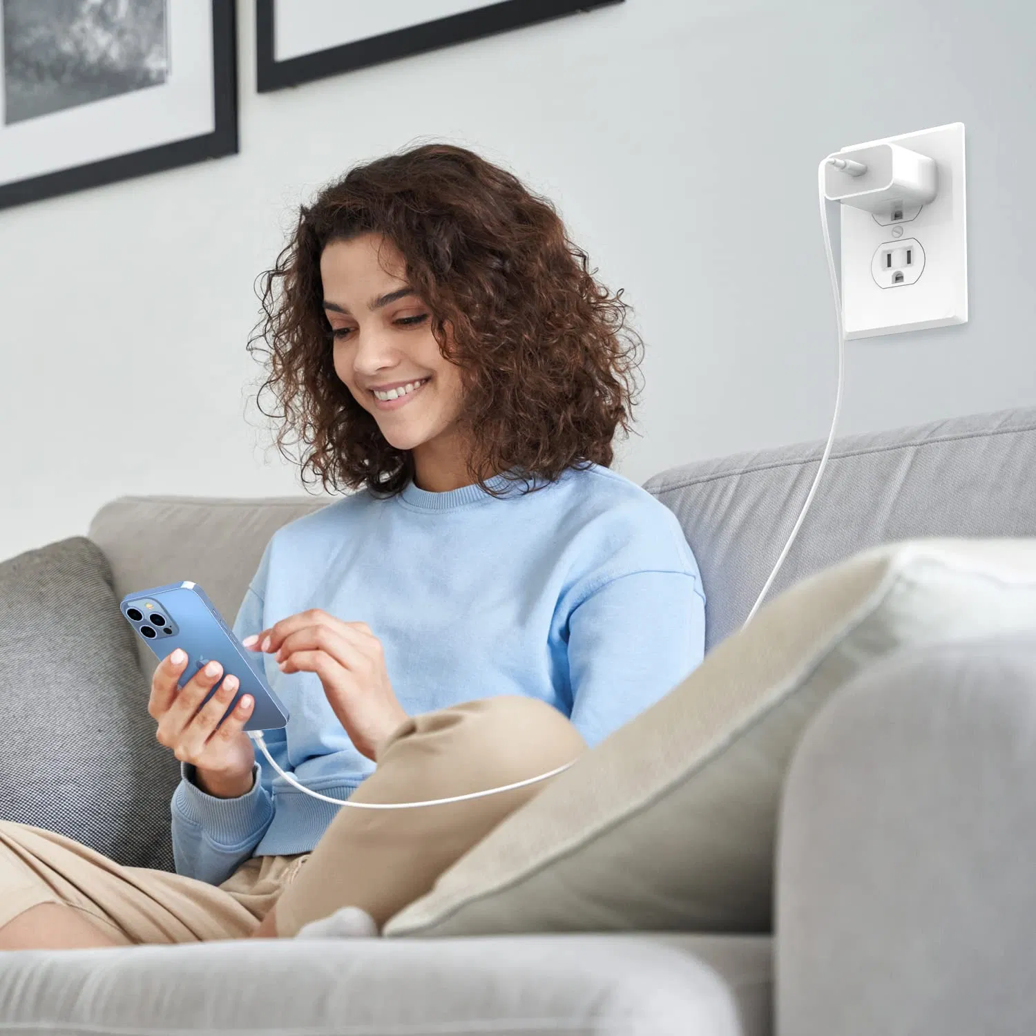 Fast 20W USB Pd Type C Charging Adapter Fast USB C Charger for Mobile Devices