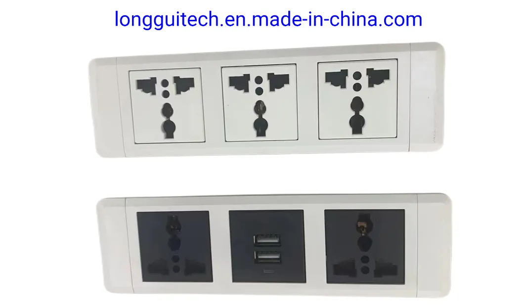 Smart Dual USB Power Strip Display 5