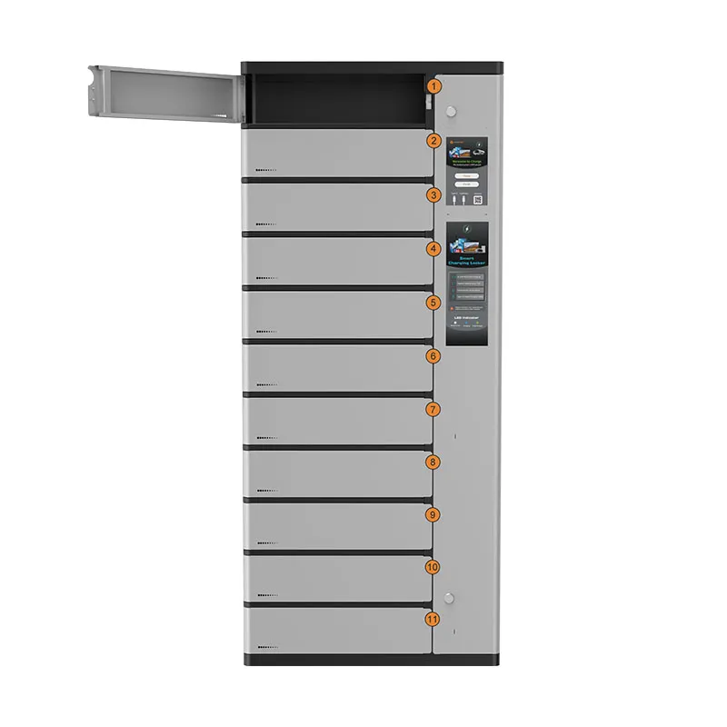 Smart Charging Locker with UV Light