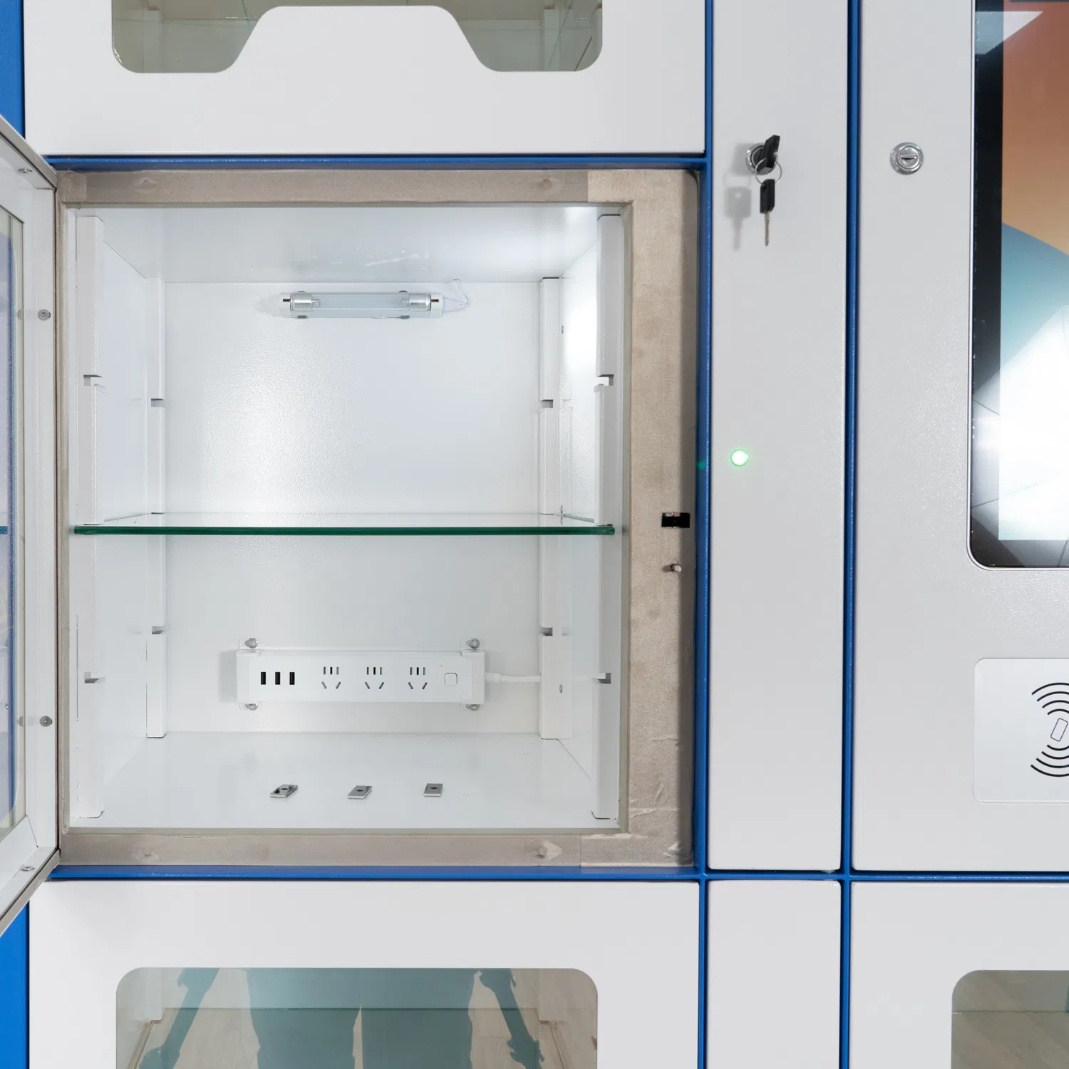 Ubox2209 - Intelligent Asset Security Storage Smart Equipment Security Cabinet Locker with Charging Function