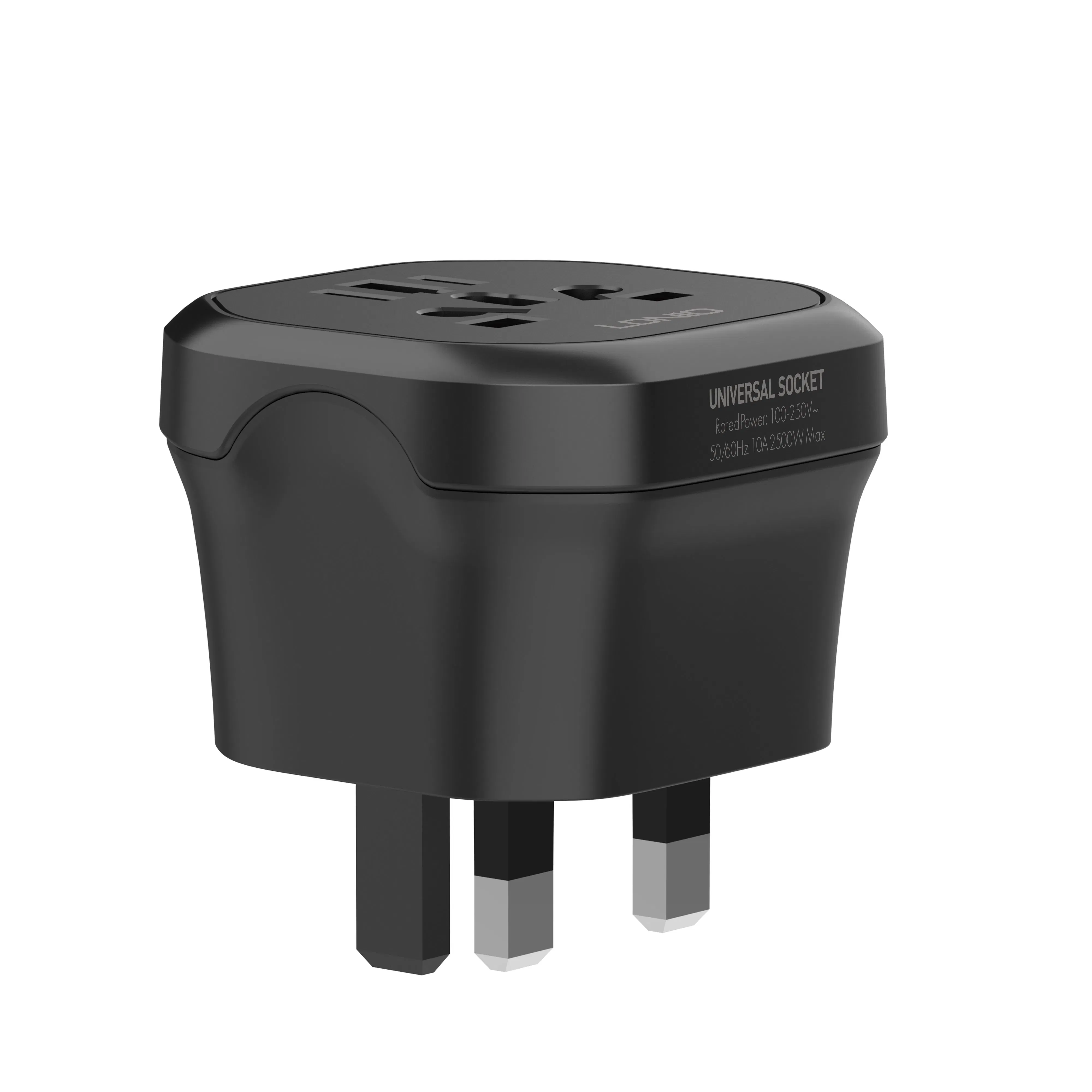 Ldnio Z7 Professional 2500W Travel Adapter Universal Power Strip with Multi-Country Socket Compatibility