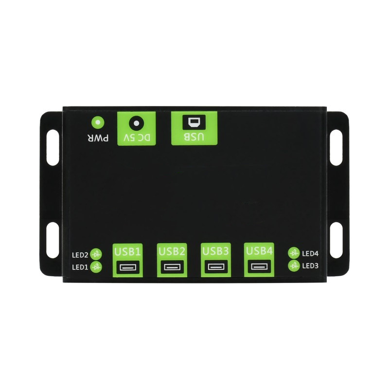 Industrial Grade USB Hub, Extending 4X USB 2.0 Ports
