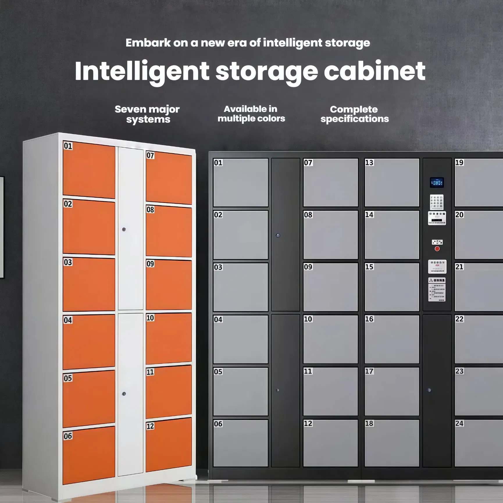 Smart Cell Phone Charging Locker USB Digital Electronic Box Intelligent Smart Locker