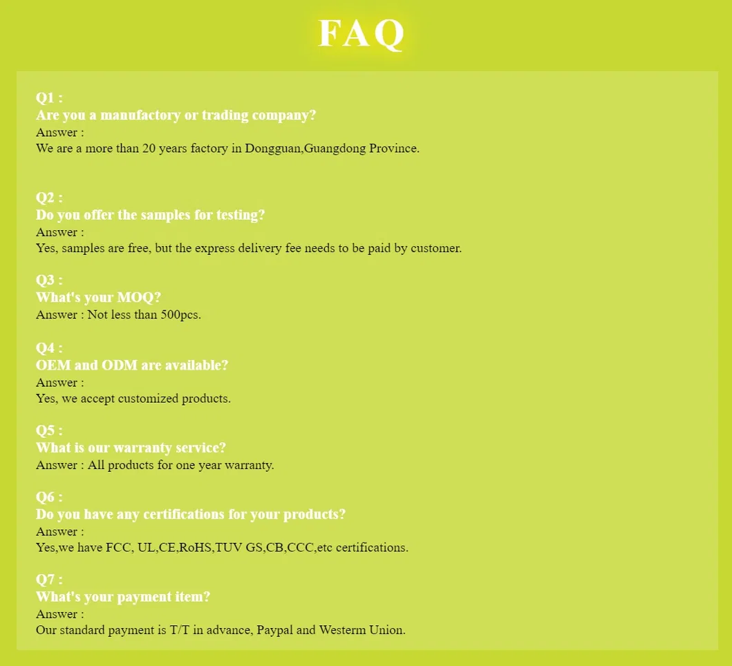 FAQ Image
