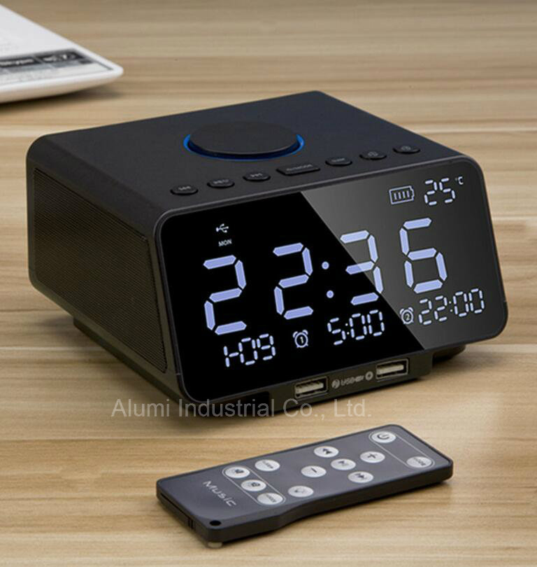 Desktop Alarm Clock Docking Station Hotel Equipment