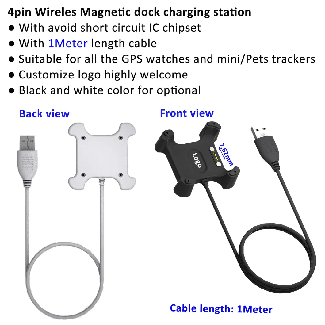 Magnetic charging station DC02 Detail
