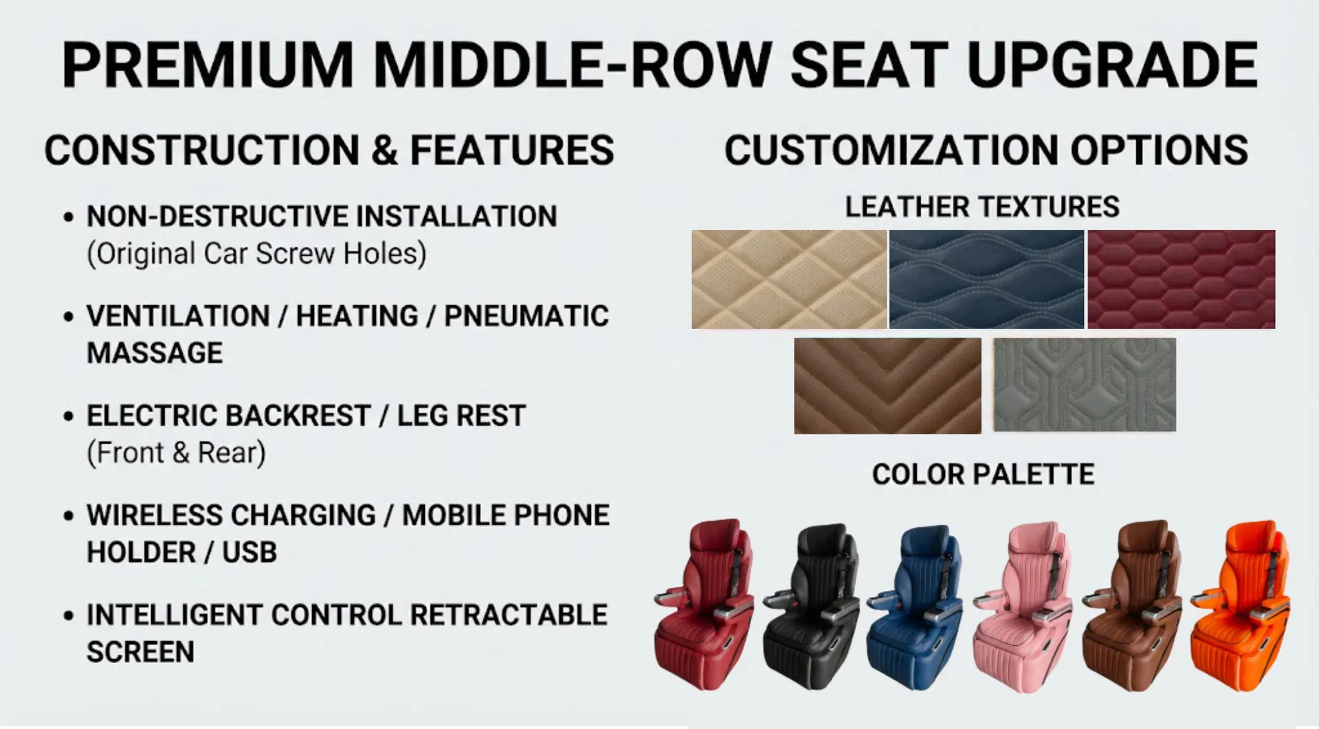 Seat Modification