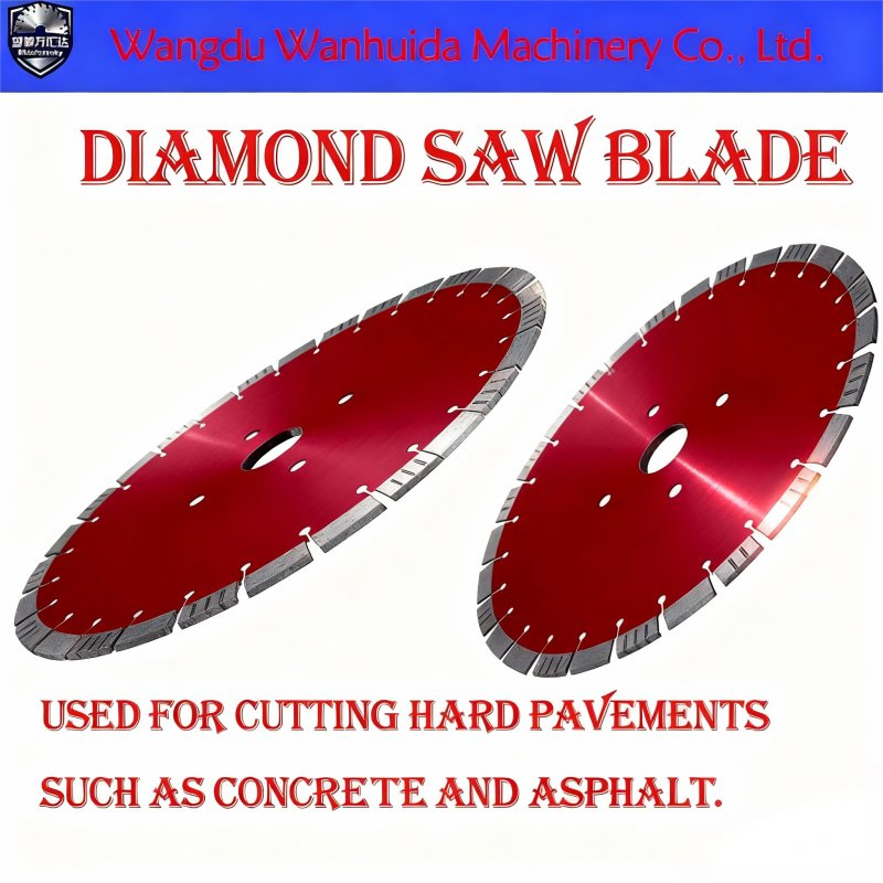 Edge-Stable Diamond Sidewalk Cutting Blades with Reinforced Core for Pedestrian Path Renovation