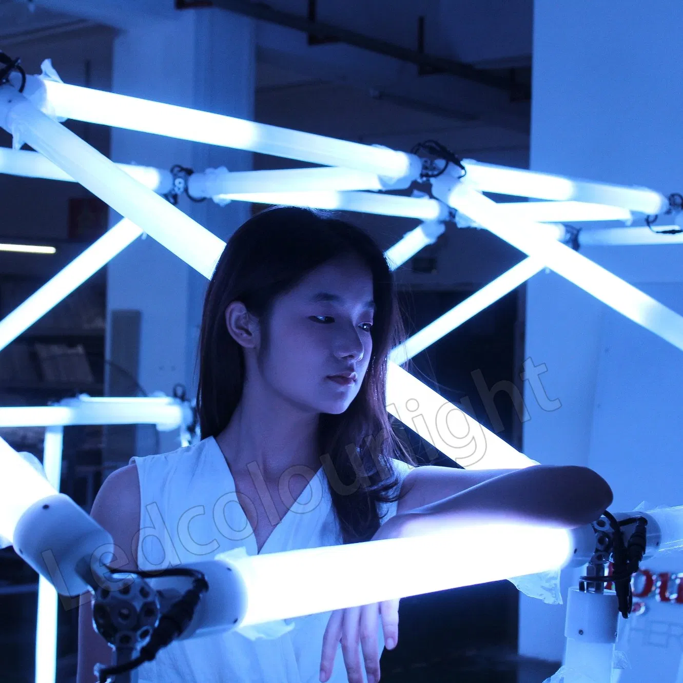 LED Pixel Tunnel RGB 360 Tube Tunnel Club Lighting Stage Events Decorative Lighting