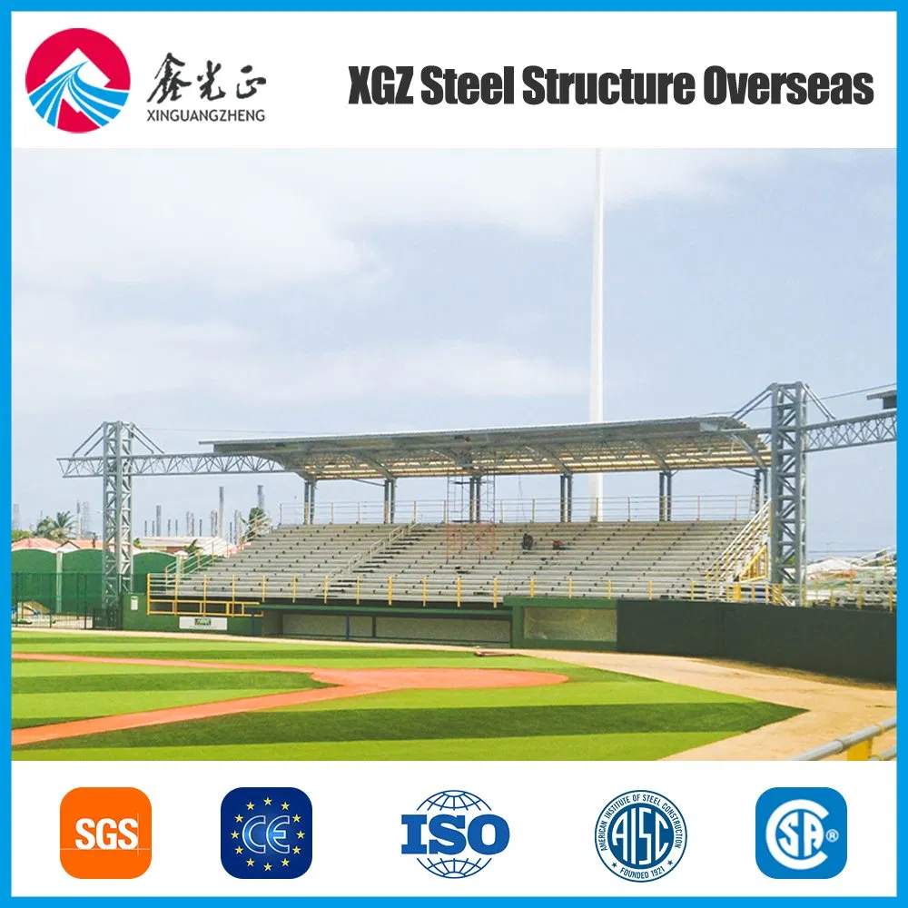 Durable Steel Structure Stadium Seating for Sports Events