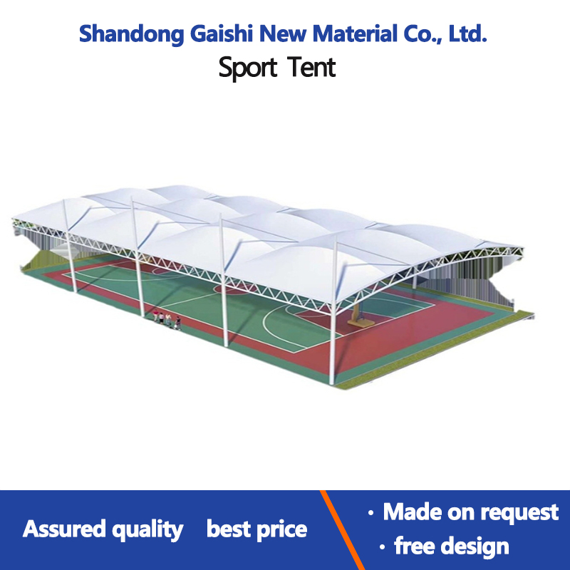 High Quality Structure Membrane Tent Sport Padel Court Stadium for Sunshade Waterproof