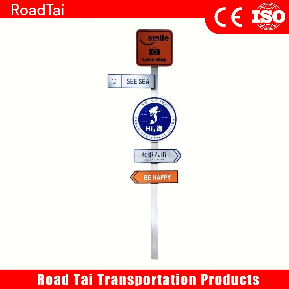 Warning Sign for Pedestrian Walkway and Bike Path Safety