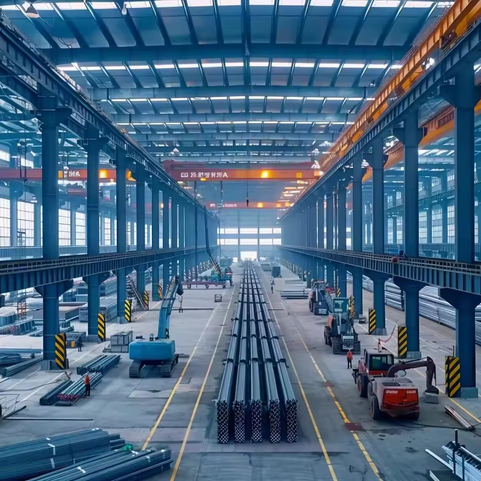 Large Span Modern Design Steel Structure Metal Stadium Construction for Sports Hall