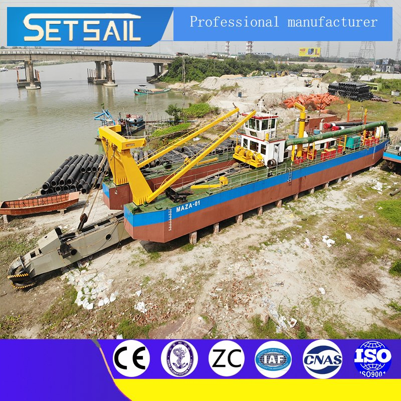 Siemens PLC /Underwater Pump / River Sand / Cutter Head /Hydraulic Control System /Cutter Suction Dredger for River Sand /Mud /Gravel