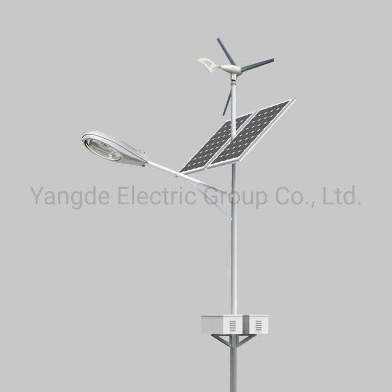 8m Pole 60W LED Lamp Outdoor Solar LED Garden Street Lighting