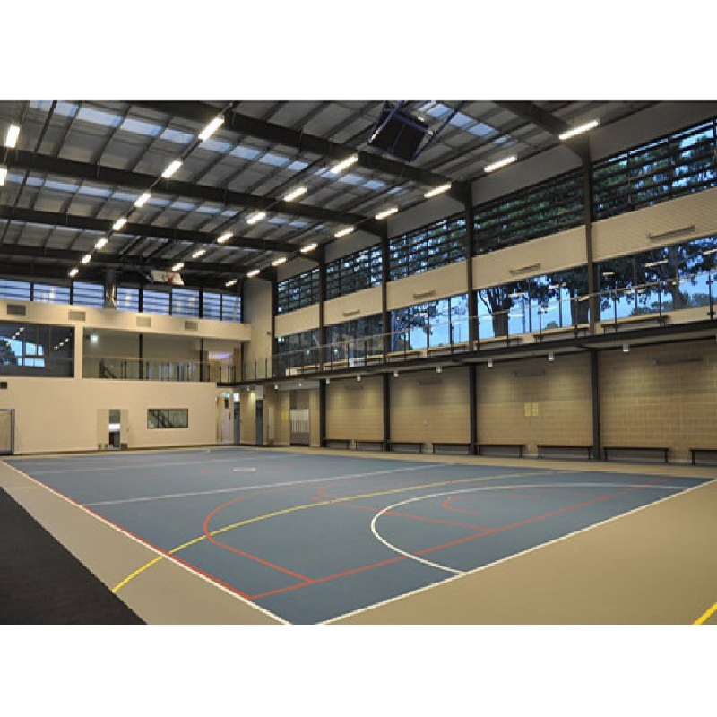 Q355 Fast Build Prefabricated Steel Structure Design Badminten Basketball Sports Hall Football Stadium
