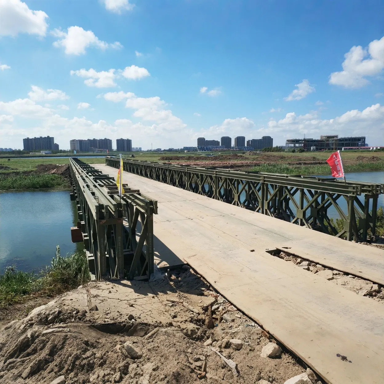 Prefabricated Temporary Modular Bridge/Modular Steel Bridges for Sale