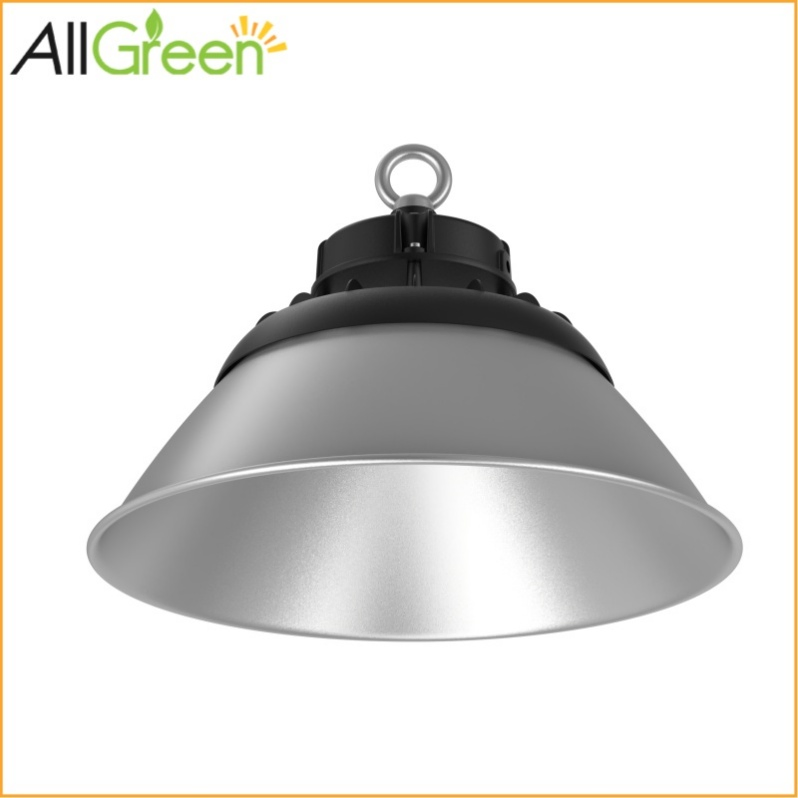 Allgreen Agub12 High Bay Lighting 100-200W Adjustable LED 5000K IP66 Industrial Grade UFO Design OEM/ODM High-Quality Materials for Factories Gyms