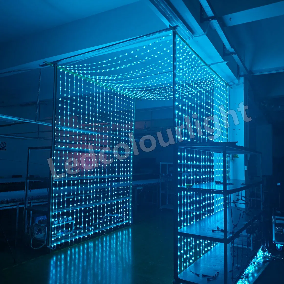 Nightclub Entrance LED Tunnel Decoration 360 Degree LED Pixel Ball Strip Lighting