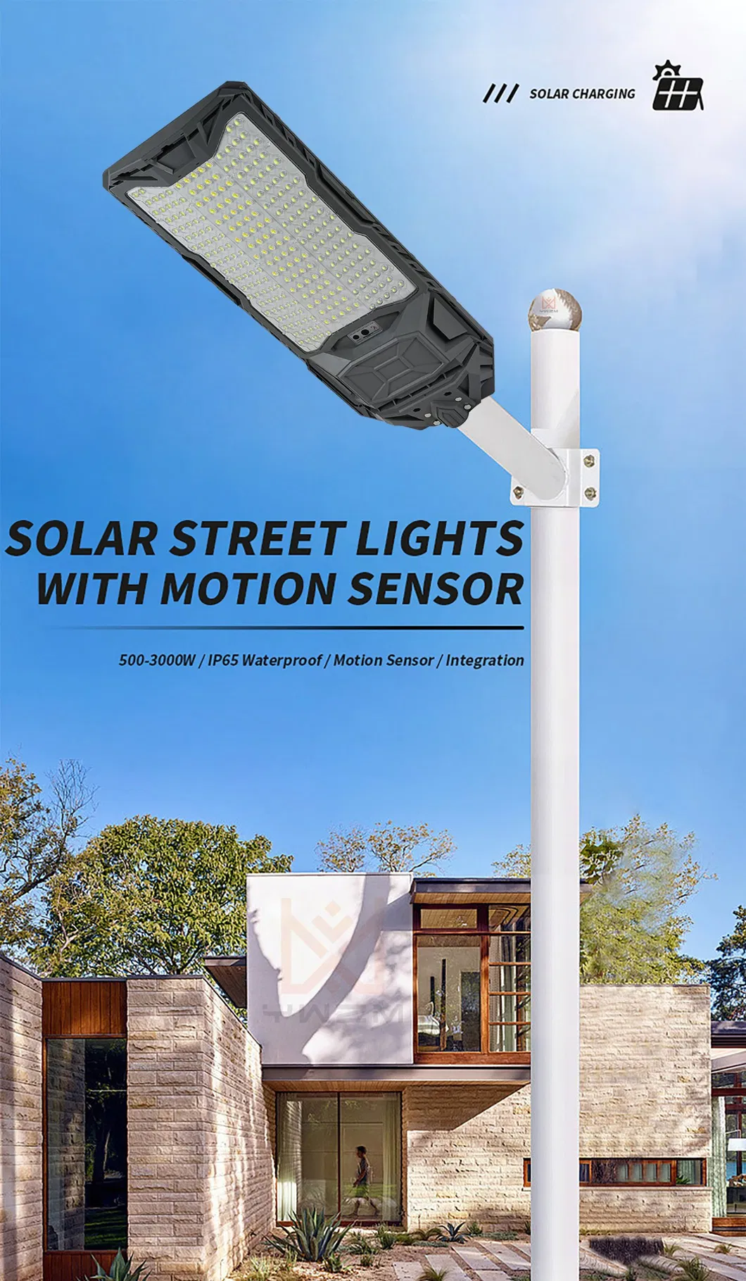 High-Efficiency Solar Street Lighting
