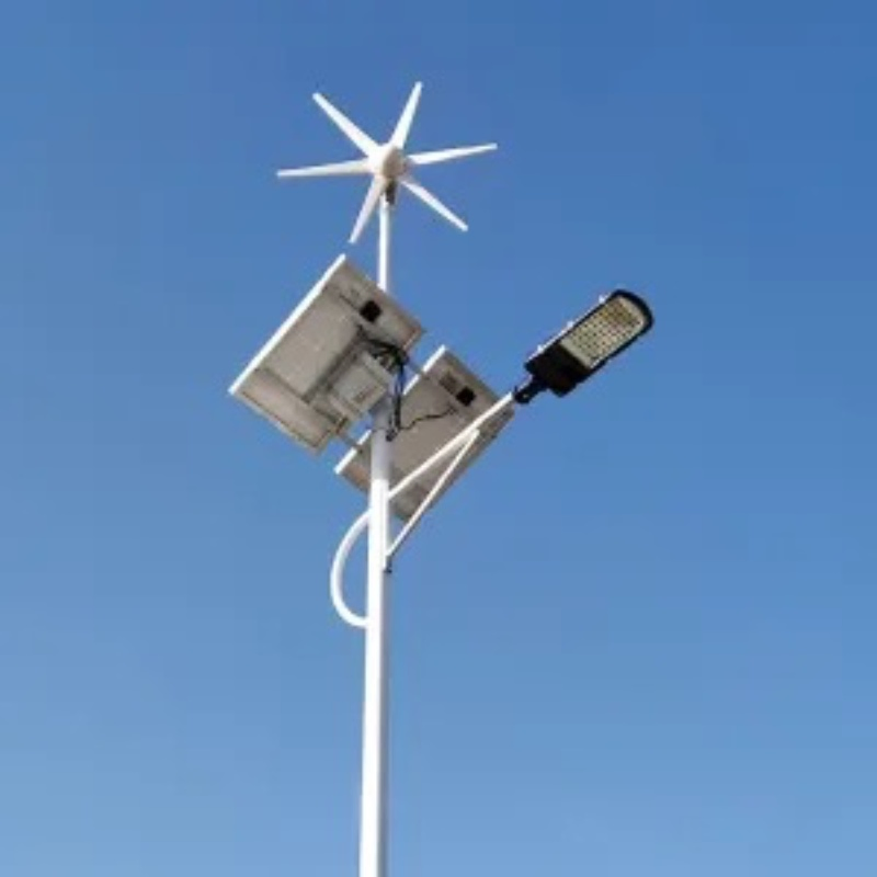 All-in-One Solar Outdoor Lighting Smart Solar Wind Hybrid LED Street Light System