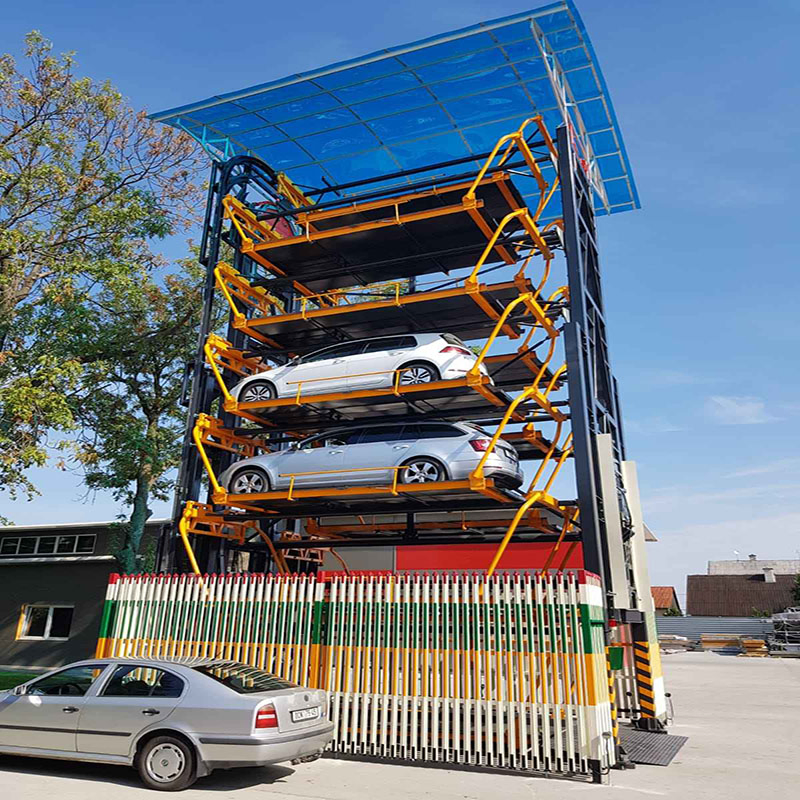 Automatic Parking System Smart Parking System Vertical Rotary Car Parking System Carousel Parking for Residential Factory