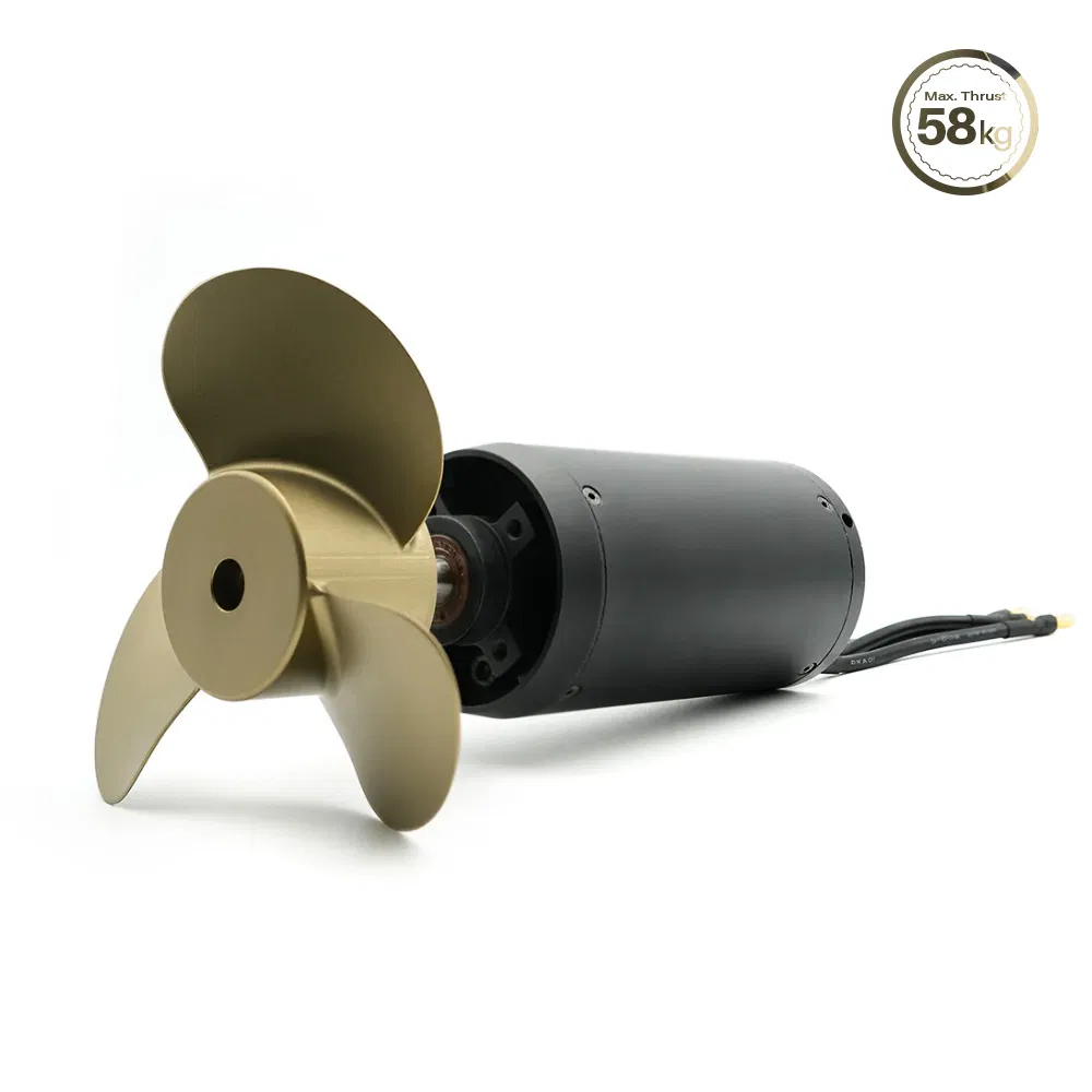 55kg Thrust 75141 DC Brushless Motor IP68 Underwater Thruster Propulsion System for Fliteboard/Efoil/Ehydrofoil