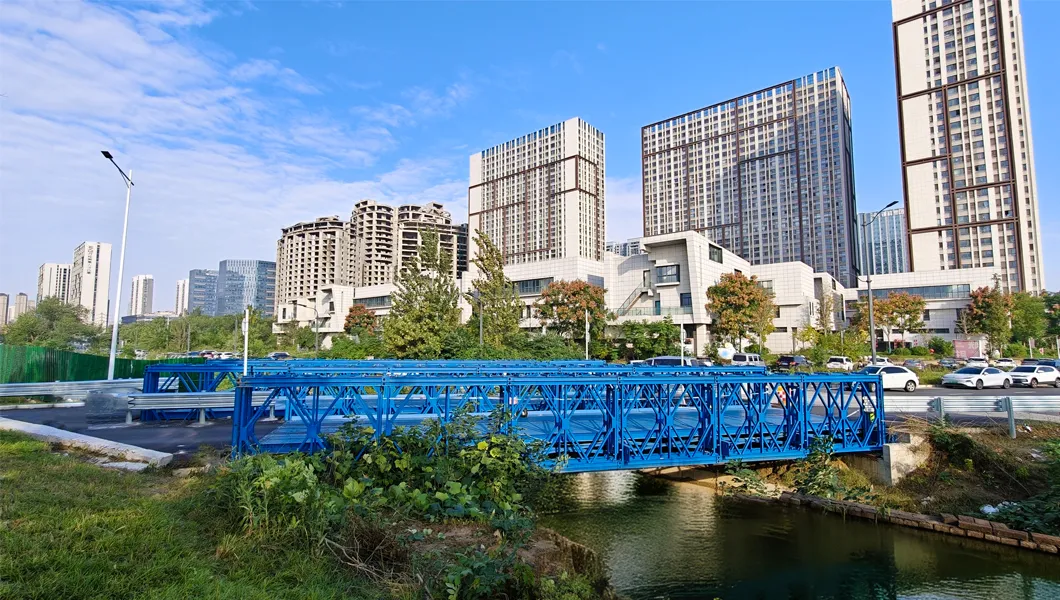 Prefab CB200 Long-Span Bailey Bridge