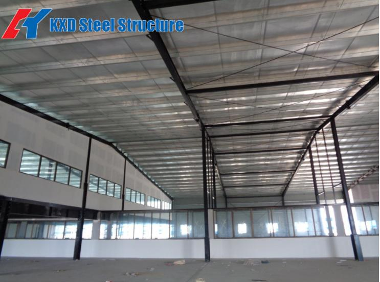 High Quality Customized Size Prefabricated Steel Structure Sports Hall Stadium