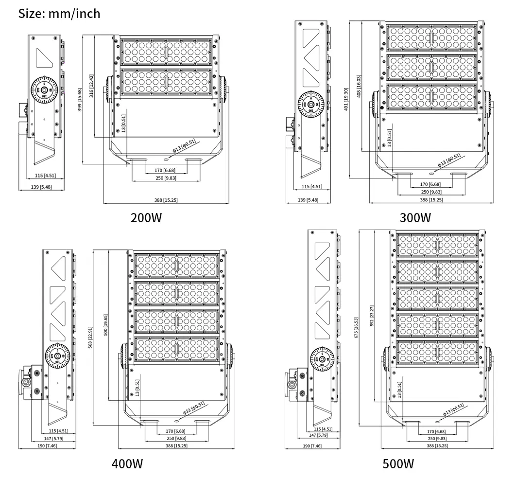 Stadium Light Detail 2