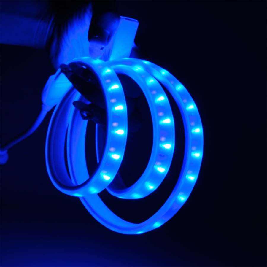 Durable 220V 12mm IP65 Brushed Flex LED Rope Light 50m Roll for Architectural Facade