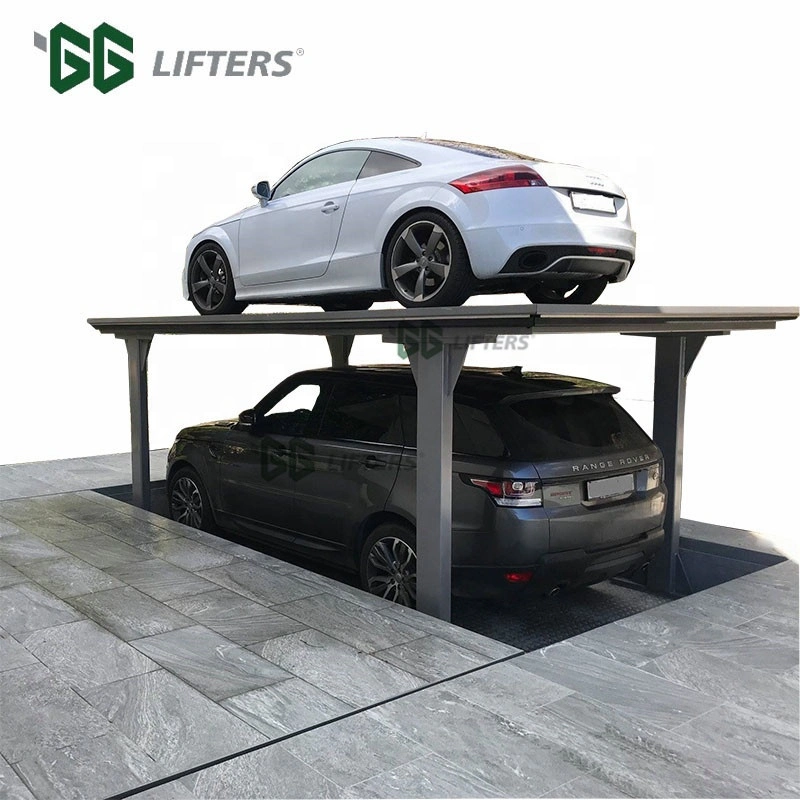 Hydraulic pit car parking system garage auto storage equipment vertical customized vehicle parking lift underground stacker parking