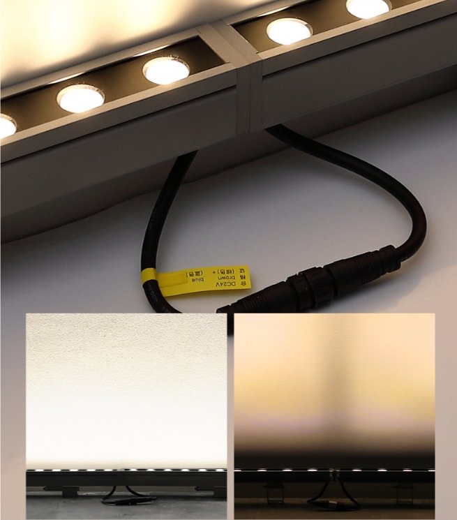 Architectural/Facade Lighting IP68 Pixel 24V RGBW LED Wall Washer Light Project Lighting