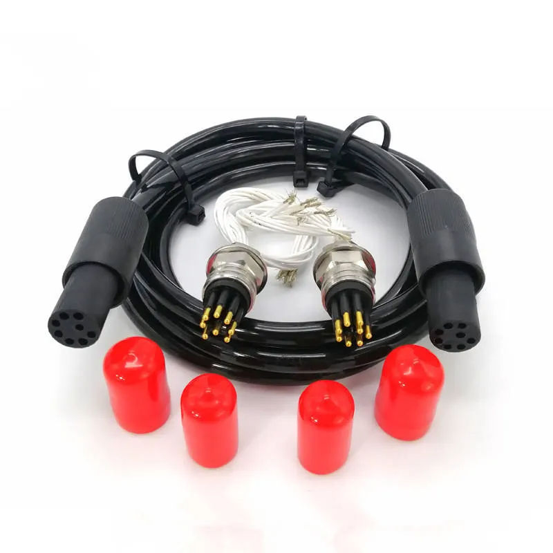 IP69K Wet Cable Waterproof Plug Marine Double Male Female Subsea Underwater Connector