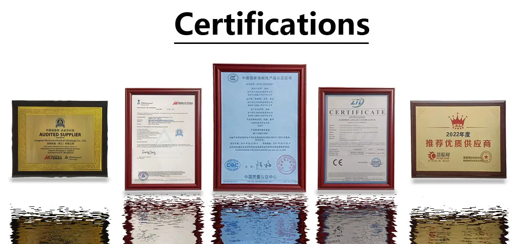 Certifications