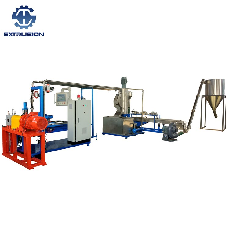 TPE TPR EVA PE Compound Production Hot Melt Underwater Pelletizing Line