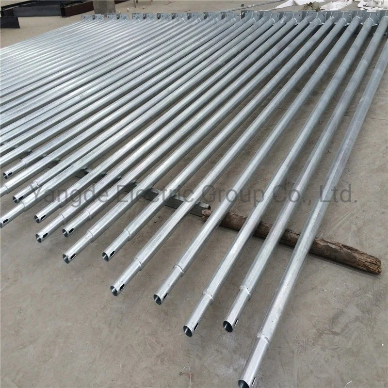 8m Pole 60W LED Lamp Outdoor Solar LED Garden Street Lighting