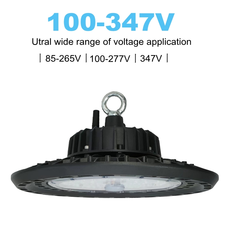 4CCT 3 CCT ETL Dlc SAA CB 1-10V &amp; Dali Group Dimmable Highbay Multiple Power 200watt 150watt 100watt Selectable Colors UFO Industrial High Bay Lighting IP66