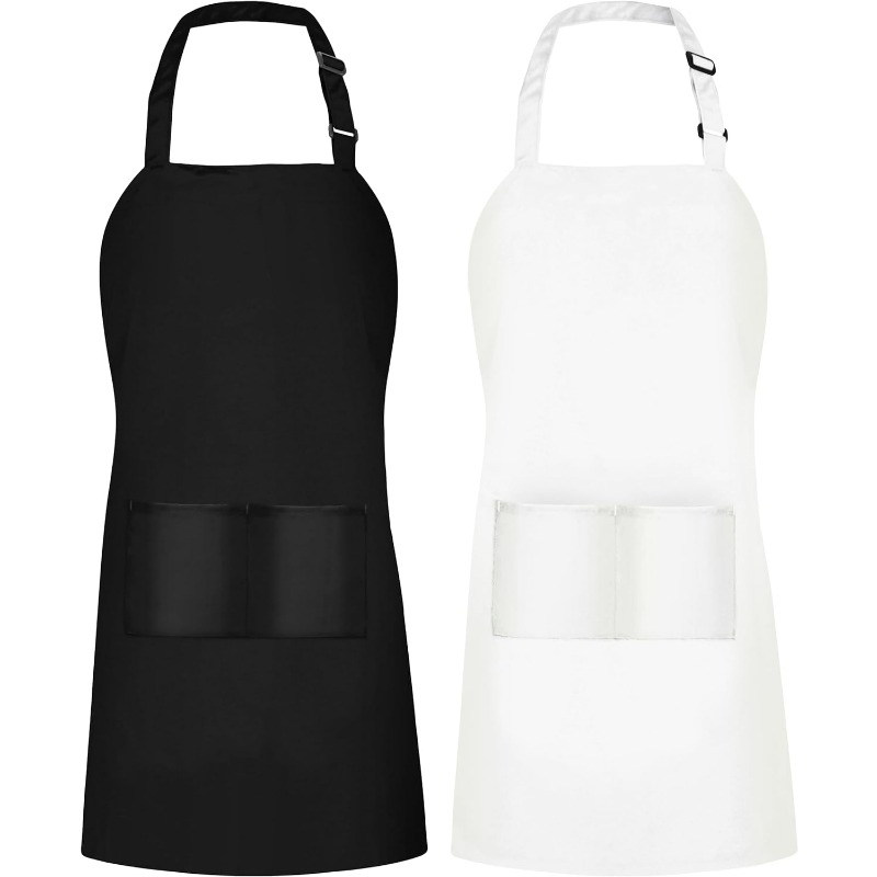 Promotional Factory Price Durable Adjustable Oil Resistant Cooking Kitchen Unisex Bib Apron