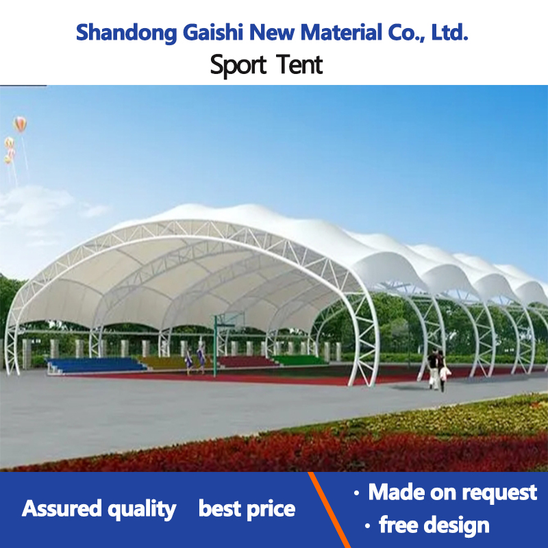 High Quality Structure Membrane Tent Sport Padel Court Stadium for Sunshade Waterproof