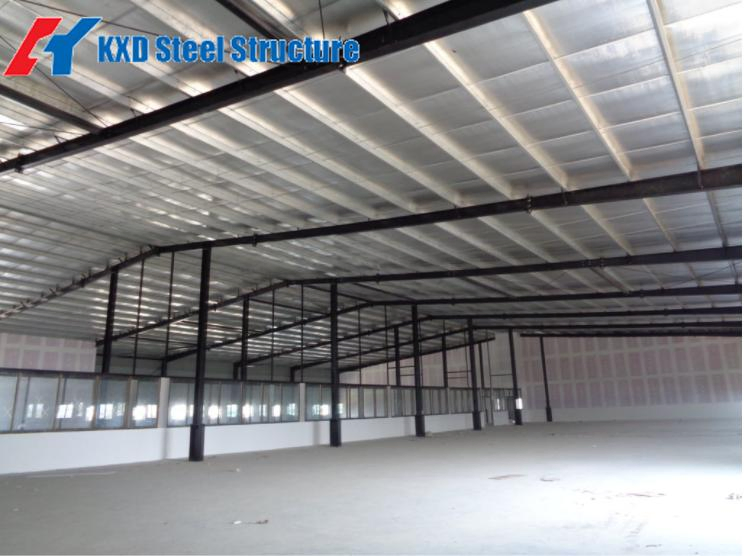 High Quality Customized Size Prefabricated Steel Structure Sports Hall Stadium