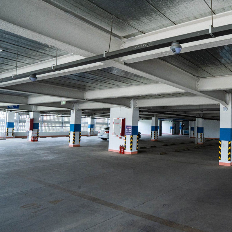 Cheap Prefabricated Steel Structure Industrial Building Design Prefab Car Parking