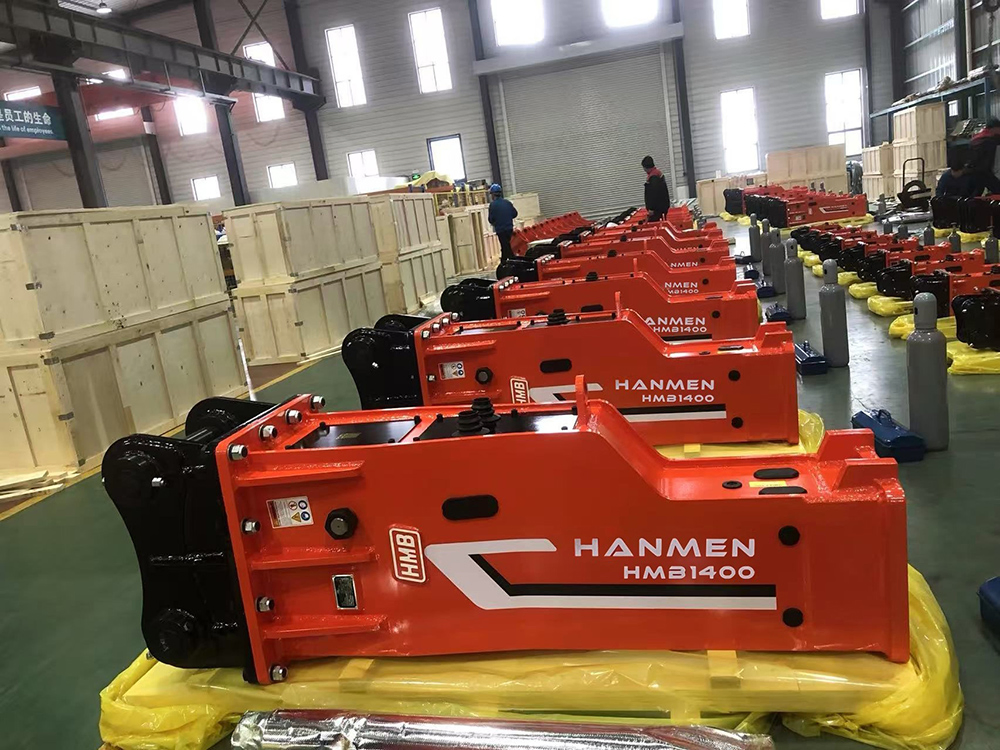 PC200 CE ISO Hydraulic Stone Underwater Breaking Breaker Hammer for Excavator Loader