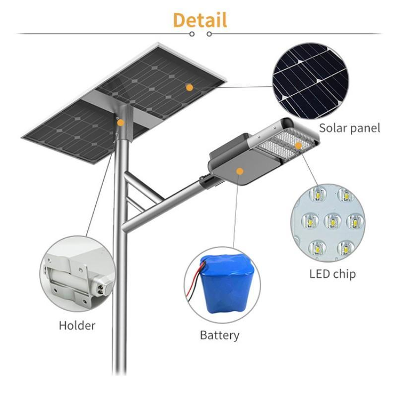 Energy Efficient LED Street Lamps for Eco-Friendly Solar Street Outdoor Lighting