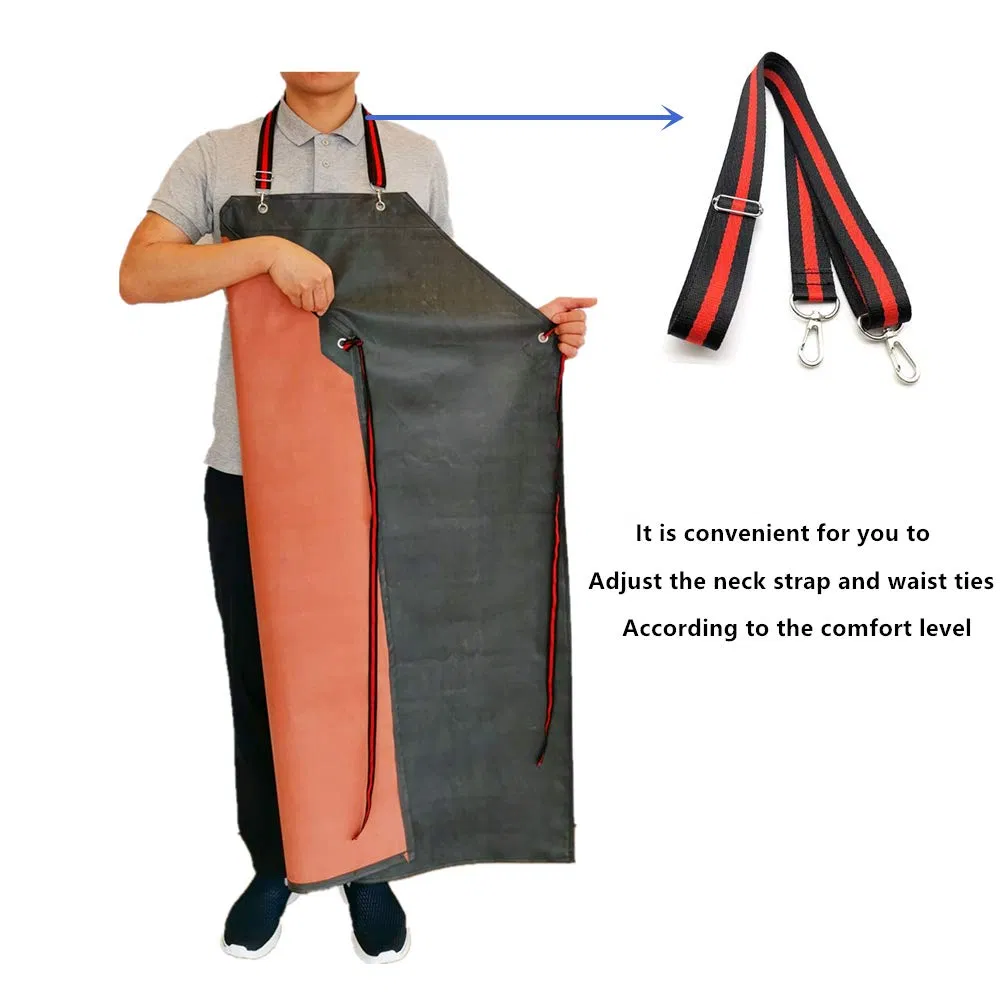 Thick Rubber Long Chemical Resistant Cleaning Fish Gardening Lab Work Apron